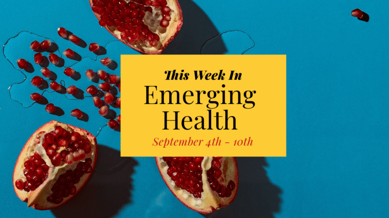 The Weekly Health Roundup: September 10th, 2023
