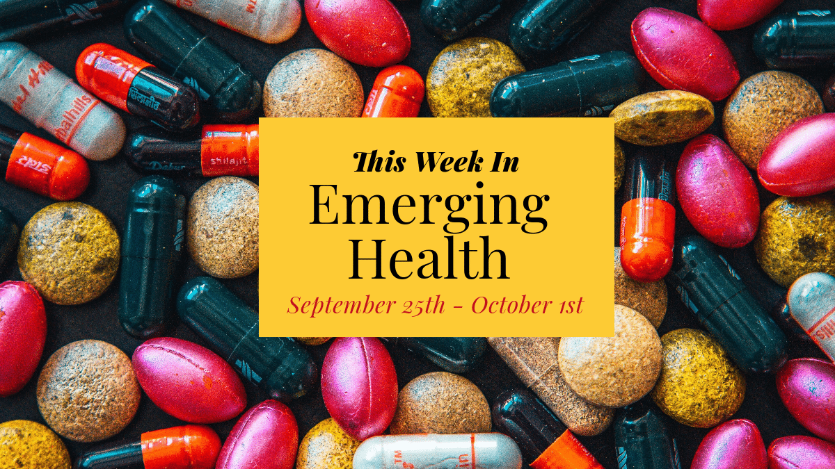 The Weekly Health Roundup: October 1, 2023